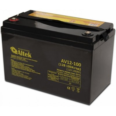 Акумуляторна батарея ALTEK ABT 100AH 12V GEL altek100ah фото