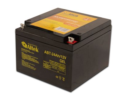 Акумуляторна батарея ALTEK ABT 24AH 12V AGM altek24ah фото