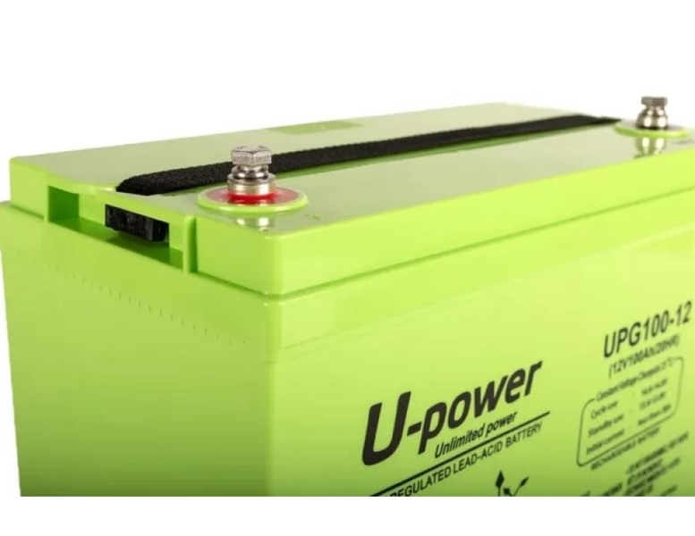 Акумуляторна батарея U-POWER (100Ah, 12V, GEL) u-power-100ah-12v фото