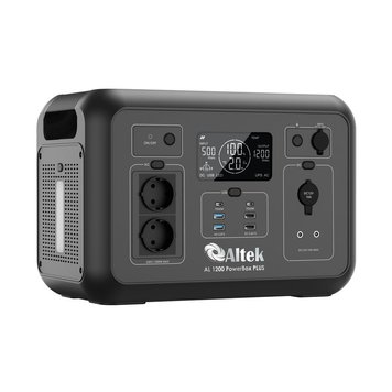 Портативна зарядна станція ALTEK AL 1200 PowerBox PLUS (1008 Вт·г) power-plus1200 фото