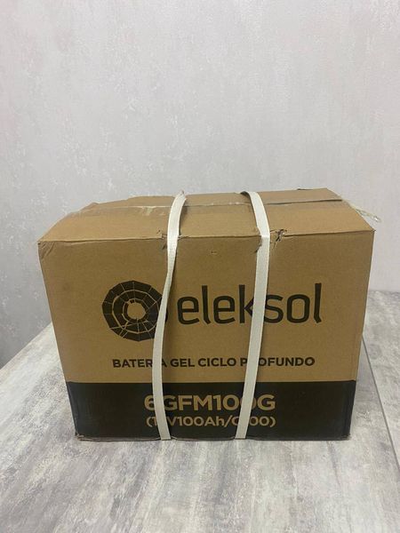 Акумулятор ELEKSOL GEL 6GFM100G-12В 100АЧ  6GFM100 фото