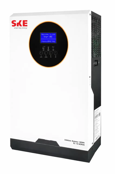 Гібридний інвертор SKE PH6200 (6,2 кВт, 48В, чиста синусоїдальна хвиля, 1 фаза) PH6200 фото