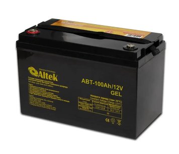 Гелевий Акумулятор Altek ABT-100Аh/12V GEL Altek_ABT100-12 фото