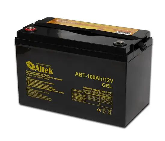 Комплект резервного питания 2 Аккумуляторные батареи Altek ABT-100Аh/12V GEL + Инвертор автономный MUST 24 вольт 2000 Вт + Набор проводов set13 фото