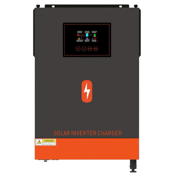 Комплект резервного живлення №212 (48в 6200Вт) : Інвертор Powmr Solar POW-HVM6.2M-48V (6.2 кВт, 48В) + АКБ SKE SK-ST15000 (15,36 кВт, 51,2 В, 300AH) + набір проводів set212 фото