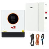 Комплект резервного питания №249 (48В 6.2 кВт) : Инвертор SKE PH6200-PL (6.2 кВт, 48В) + АКБ DAH Solar DHN-LVWES10-G1 (10.24 кВт&middot;ч, 51.2В, 200А&middot;ч) + набор проводов set249 фото