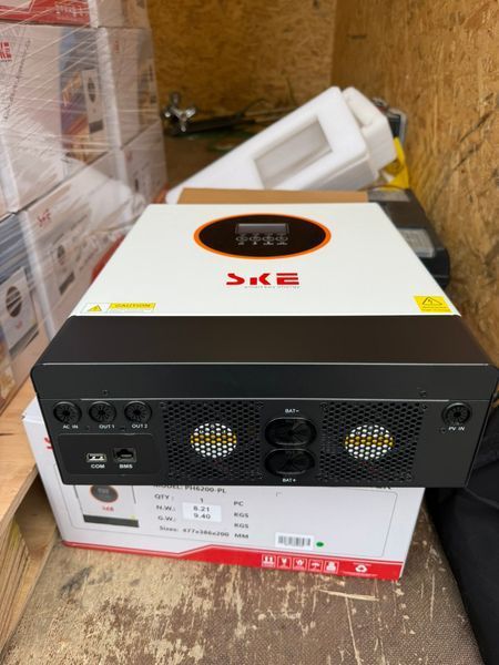 Сонячний інвертор SKE PH6200-PL (6.2 кВт, 48 В, MPPT, чиста синусоїда) PH6200-PL фото