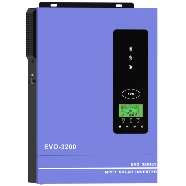 Комплект резервного живлення №221 (24В 3 кВт) : Інвертор AN-SCI-EVO-3200 + АКБ Basen-2603022 (LiFePO4, 25.6 В, 230AH) + набір проводів set221 фото