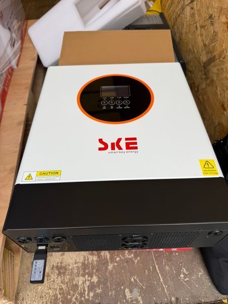 Комплект резервного живлення №257 (48В 6,2 кВт) : Інвертор SKE PH6200-PL (6,2 кВт, 48В) + АКБ GBP-Pro-I LiFePo4 (16,08 кВт&middot;год, 51,2 В, 314AH) + набір проводів set257 фото